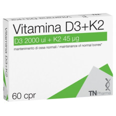 Vitamin D3 + K2 60 kapsul