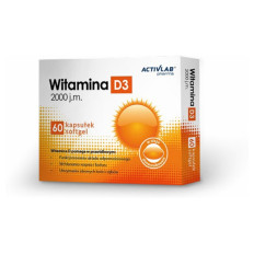 Vitamin D3 2000 IU 60 kapsul